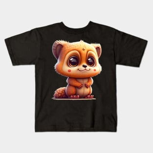 Cute marmoset monkey Kids T-Shirt